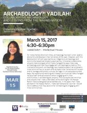 Archaeology?! Yadilah! - Collaborative Archaeology and Lessons from the Navajo Nation