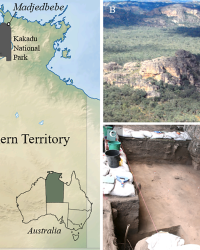 Madjedbebe rock shelter and surrounds Madjedbebe rock shelter and surrounds