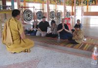 Prof. Charles Keyes meditating