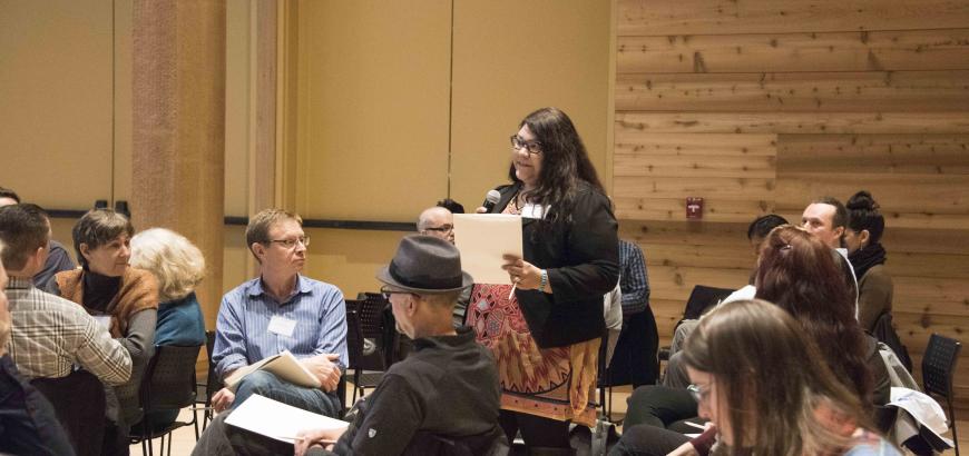 Workshop 3 Tribal Archaeology as Archaeological Practice. Breakout group discussion facilitated by Keynote Speaker Ora Marek-Martinez (Navajo Nation, Northern Arizona University)